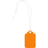 Merangue Merchandise String Tags 1-3/32" x 3/4" Assorted Neon Colours 100/pkg