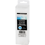 Merangue All Purpose Fasteners 5" Clear 200/pkg