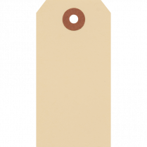 Merangue Shipping Tags #3 3-3/4" x 1-7/8" 1,000/box