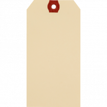 Merangue Shipping Tags #6 5-1/4"x2-5/8" 100/pkg