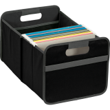 Merangue Collapsible File Double Letter Black