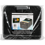 Merangue Collapsible File Double Letter Black