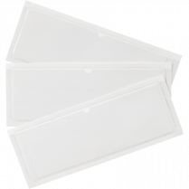 Merangue Storage Box Pocket Labels 9-1/4" x 2-1/4" 12/pkg