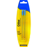 Merangue Cross&reg; Ball Point Pen Refills Medium Point Blue 2/pkg