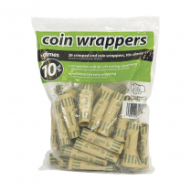 Merangue The Coin-Tainer&reg; Coin Wrappers 10&cent; 36/pkg