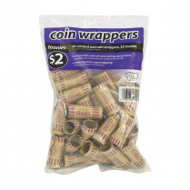 Merangue The Coin-Tainer&reg; Coin Wrappers $2 36/pkg