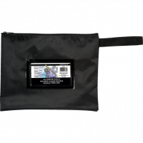 Merangue Deposit Pouch 12" x 9-1/2" Black