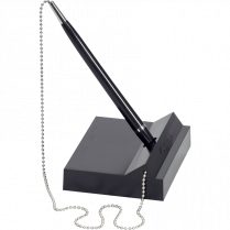 Merangue Stay Put Classic Security Pen & Holder