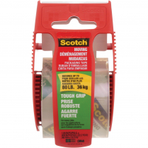 Scotch&reg; Tough Grip Moving Tape with Dispenser