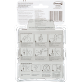 Command&trade; Adhesive Medium Mounting Hooks White 20/pkg