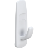 Command&trade; Adhesive Large Mounting Hooks White 3/pkg