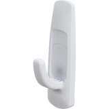 Command&trade; Adhesive Large Mounting Hooks White 3/pkg