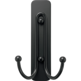 Command&trade; Decorative Double Hook Large Matte Black