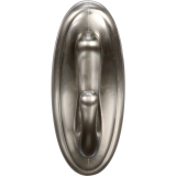 Command&trade; Decorative Adhesive Hooks Traditional Brushed Nickel 3/pkg