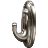 Command&trade; Decorative Adhesive Hook, Large, Brushed Nickel