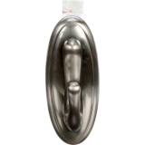 Command&trade; Decorative Adhesive Hook, Large, Brushed Nickel