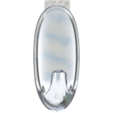 Command&trade; Adhesive Medium Mounting Hooks Clear 6/pkg