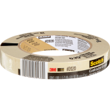 Scotch&reg; Contractor Grade Masking Tape 3/4" (18mm x 55m)