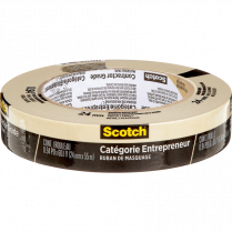 Scotch&reg; Contractor Grade Masking Tape 1" (24mm x 55m)