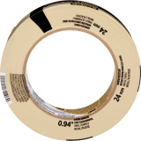Scotch&reg; Contractor Grade Masking Tape 1" (24mm x 55m)