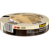Scotch&reg; Contractor Grade Masking Tape 1" (24mm x 55m)