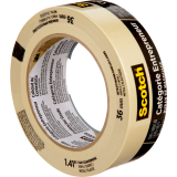 Scotch&reg; Contractor Grade Masking Tape 1-1/2" (36mm x 55m)