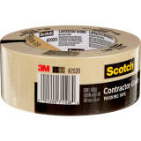 Scotch&reg; Contractor Grade Masking Tape 2" (48mm x 55m)