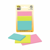 Post-it Super Sticky Notes 3" x 3" Colours of the World 3/pkg