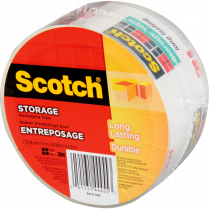 Scotch&reg; 3610 Storage Tape 48 mm x 50 m Clear