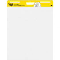 Post-it&reg; Self-Stick Easel Pads 25" x 30" Plain 2/pkg