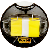 Post-it&reg; Desk Grip Flag Dispenser 1" 200 flags per dispenser Yellow