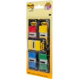 Post-it&reg; Flags Value Pack with 50 Bonus 1" 50 flags per dispenser Assorted Colours 4 dispensers/pkg