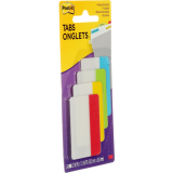Post-it&reg; Filing Tabs 2" x 1-1/2" 6 tabs per pad Primary Colours 4 pads/pkg