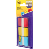 Post-it&reg; Tabs 1" Red, Yellow, Blue 3/pkg