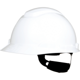 3M&trade; Non-Vented Ratchet Hard Hat White