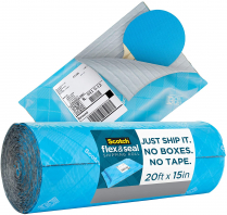 Scotch&trade; Flex & Seal Shipping Roll 15" x 20'