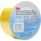 3M&trade; 764 Vinyl Tape 2" Yellow