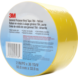 3M&trade; 764 Vinyl Tape 2" Yellow