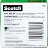Scotch&reg; Magic&trade; Invisible Tape Refill 1/2" (12.7mm x 32.9m) 2/pkg