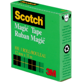 Scotch&reg; Magic&trade; Invisible Tape Refill 1/2" (12.7mm x 32.9m) 2/pkg