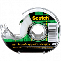 Scotch&reg; Magic&trade; Invisible Tape With Dispenser 3/4" (19mm x 32.9m)