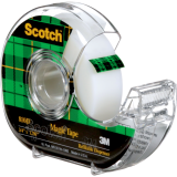 Scotch&reg; Magic&trade; Invisible Tape With Dispenser 3/4" (19mm x 32.9m)
