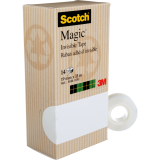 Scotch&reg; Magic&trade; Invisible Tape Tower 3/4" (19mm x 33m) 14/pkg