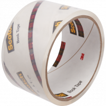 Scotch&reg; 845 Book Tape 2" Clear