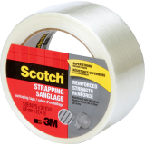 Scotch&reg;Reinforced Strapping Shipping Tape 48 mm x 27.4 m