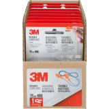 3M&trade; Reusable Earplugs 1 pair/pkg