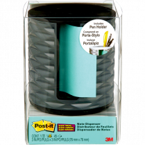 Post-it&reg; Pop-up Vertical Notes Dispenser Dark Grey
