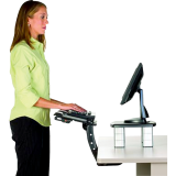 3M&trade; Sit-Stand Easy Adjust Keyboard Tray
