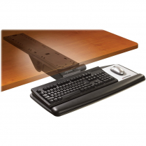 3M Easy Adjust Keyboard Tray with Keyboard and Mouse Platform