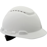 3M&trade; Vented Ratchet Hard Hat White